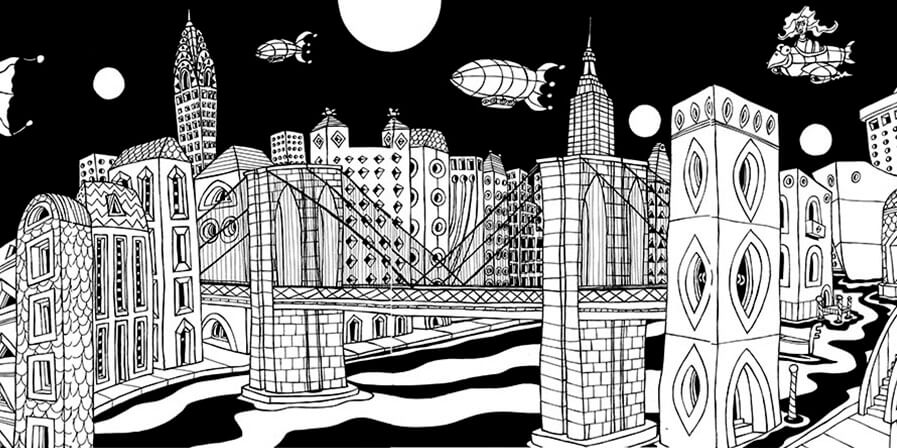 Ciudad utópica, ciudad imaginaria