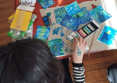 Taller de Narrativa Gráfica y Encuadernación Artesanal en Tomé 012