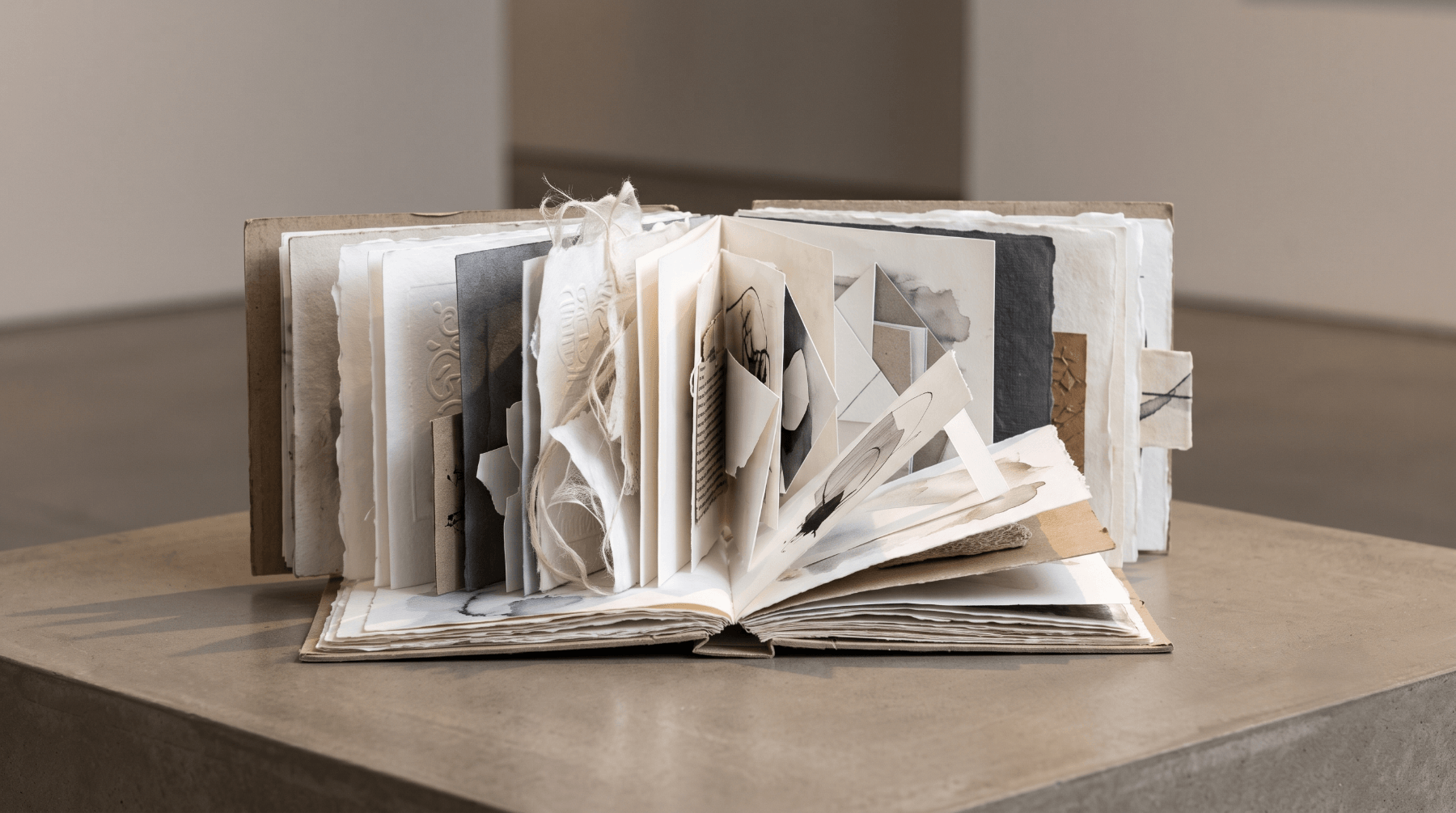 El libro de artista: Materia, tiempo y exposición portátil